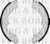 BORG & BECK BBS6062 Brake Shoe Set